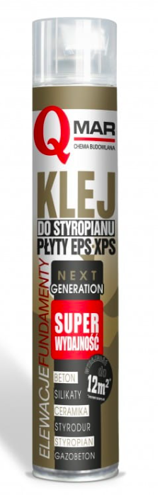 QMAR polyuretánové montážne lepidlo - 750 ml